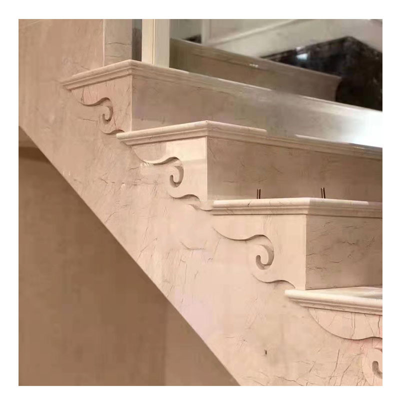 Decoración para el hogar Piedra natural de color beige, mármol de granito con acabado pulido ODM OEM