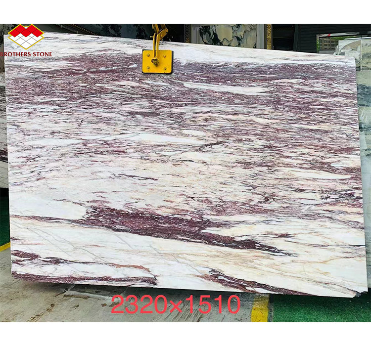 Cubierto moderno de mármol de Calacatta Viola para cubetas y fregaderos de cocina