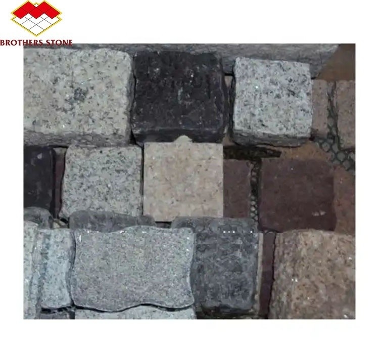 Mejorar los exteriores de su hogar con cortar a tamaño gris Granito Cubo de Piedra 10x10x10